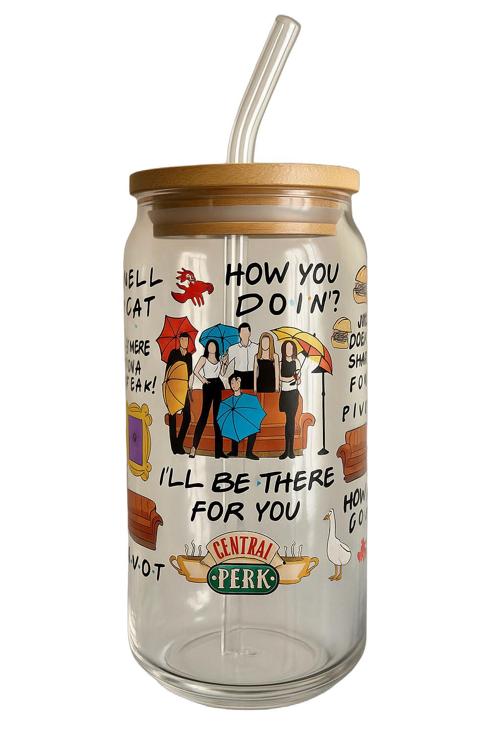 20 OZ Glass Tumbler