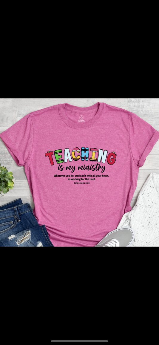 Teaching Is my Ministry