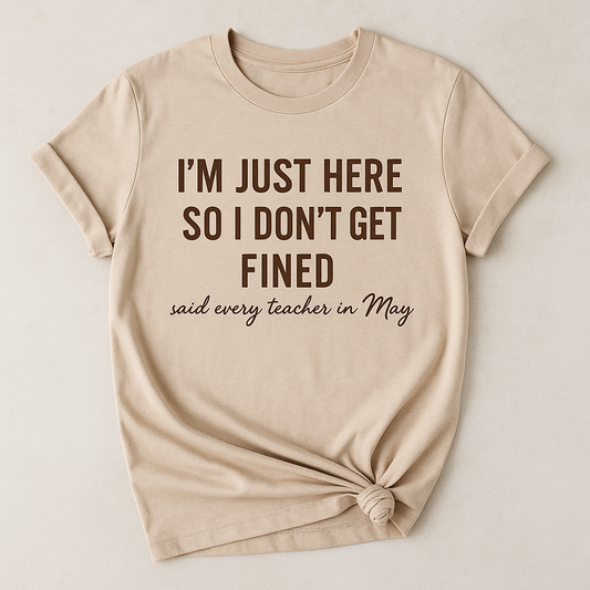 Don't get fined