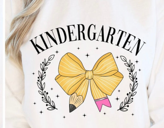 Teacher Pencil Bow