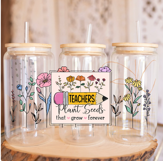 Teachers Plant Seeds Cup